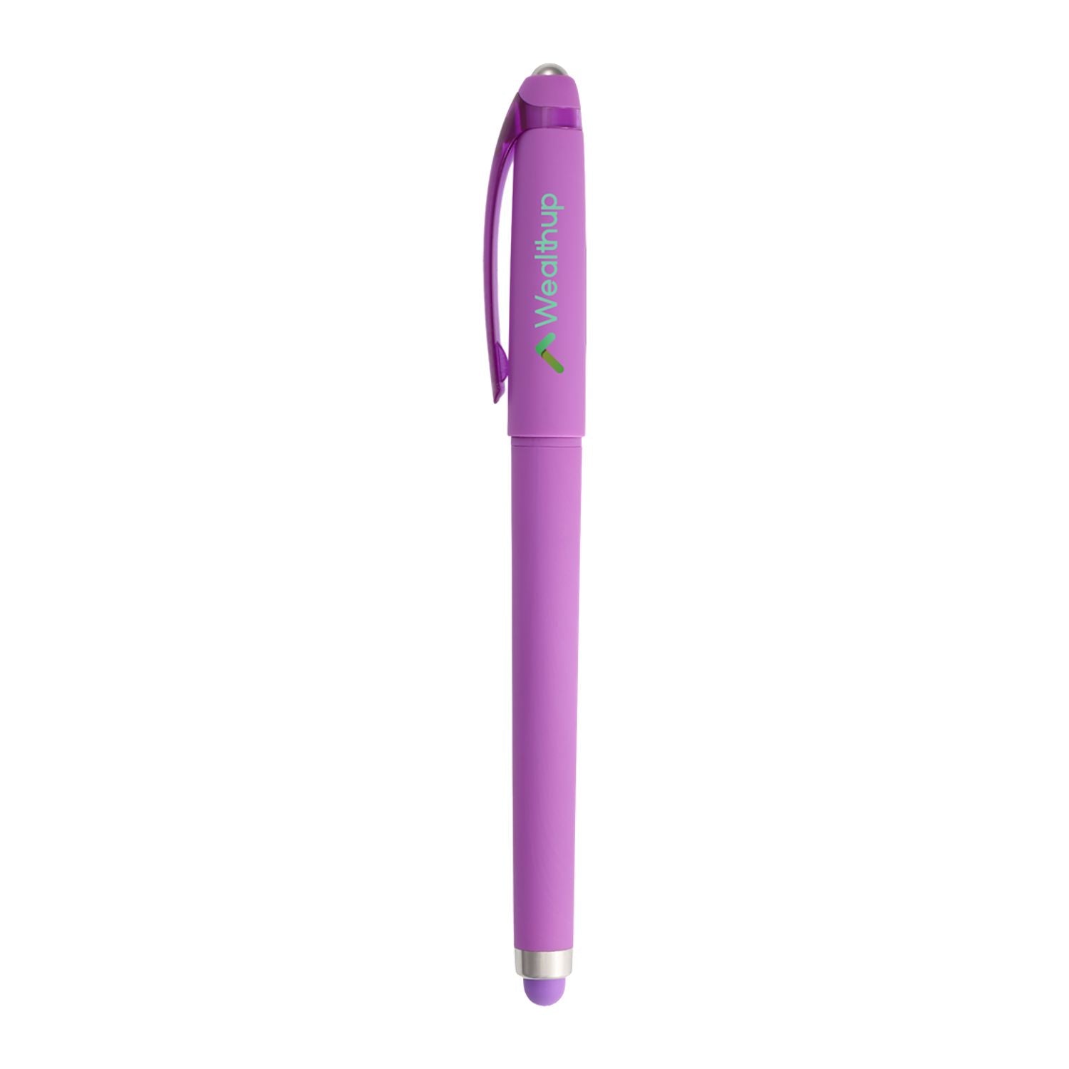 Purple Rovio Recycled Fidget Stylus Pen