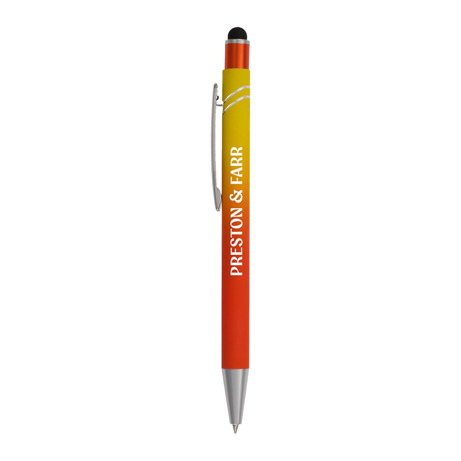 Burst Recycled Gel Stylus - Orange