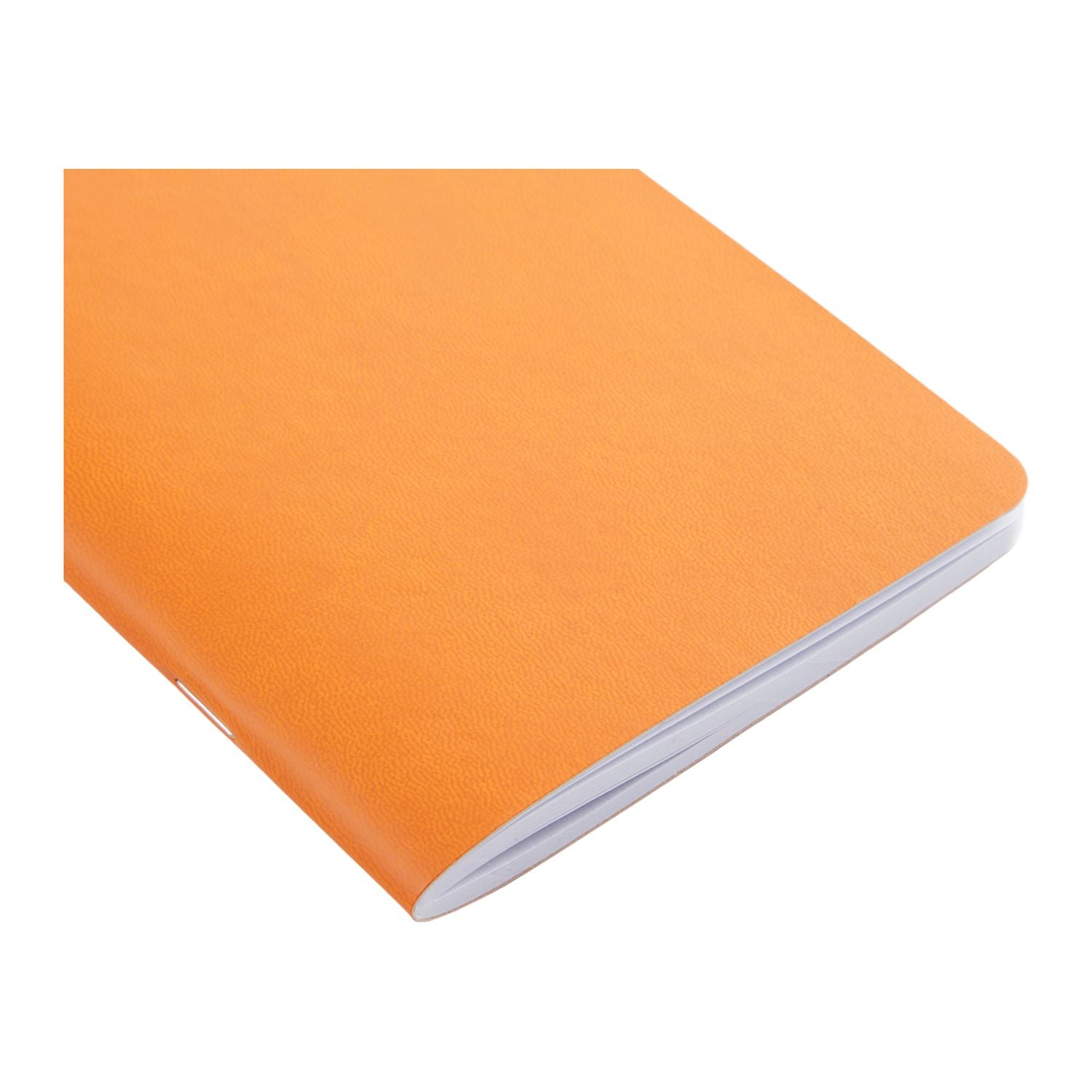 4" x 6" FSC® Recycled Pocket Stapled Notebook shown from an angle