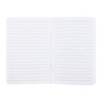 4" x 6" FSC® Recycled Pocket Stapled Notebook shown open