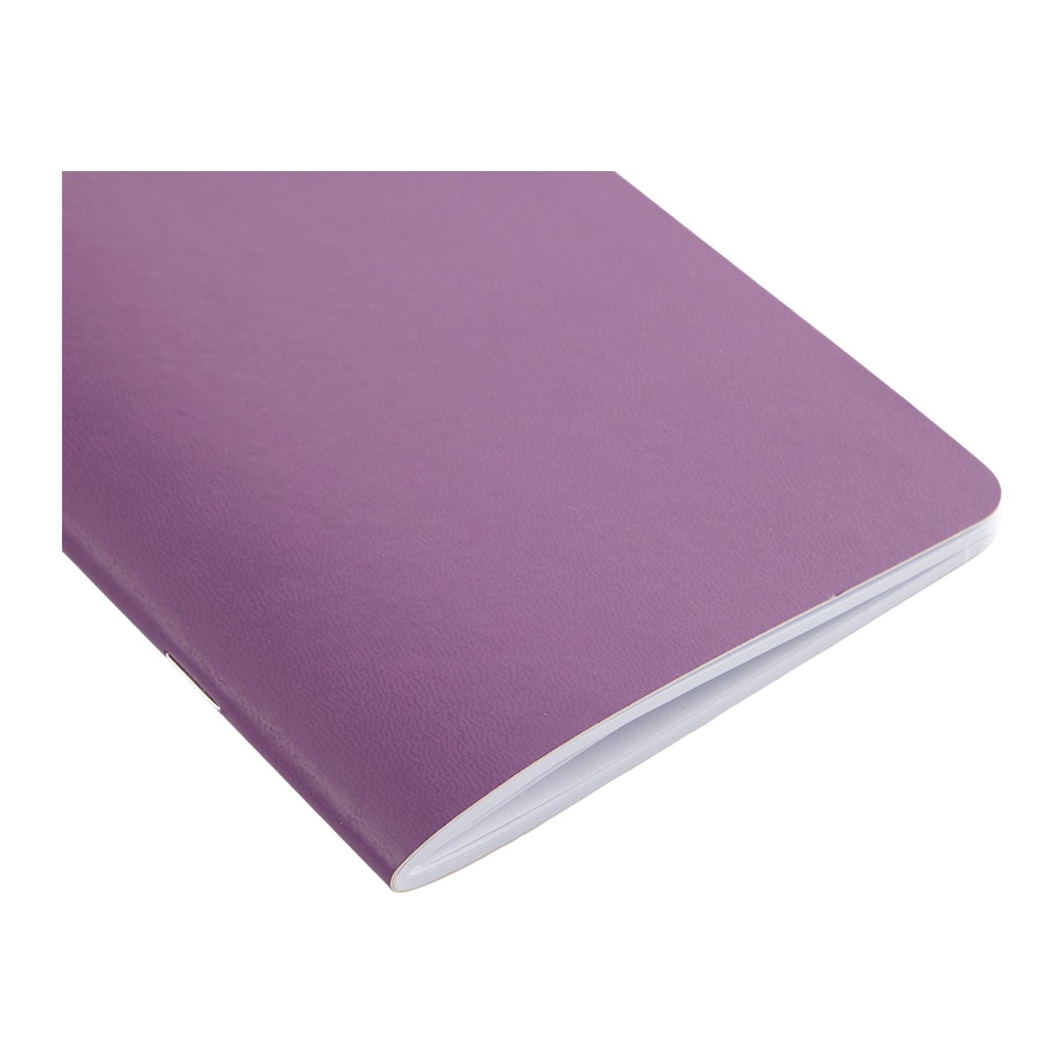4" x 6" FSC® Recycled Pocket Stapled Notebook shown from an angle