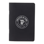 4" x 6" FSC® Recycled Pocket Stapled Notebook - Black