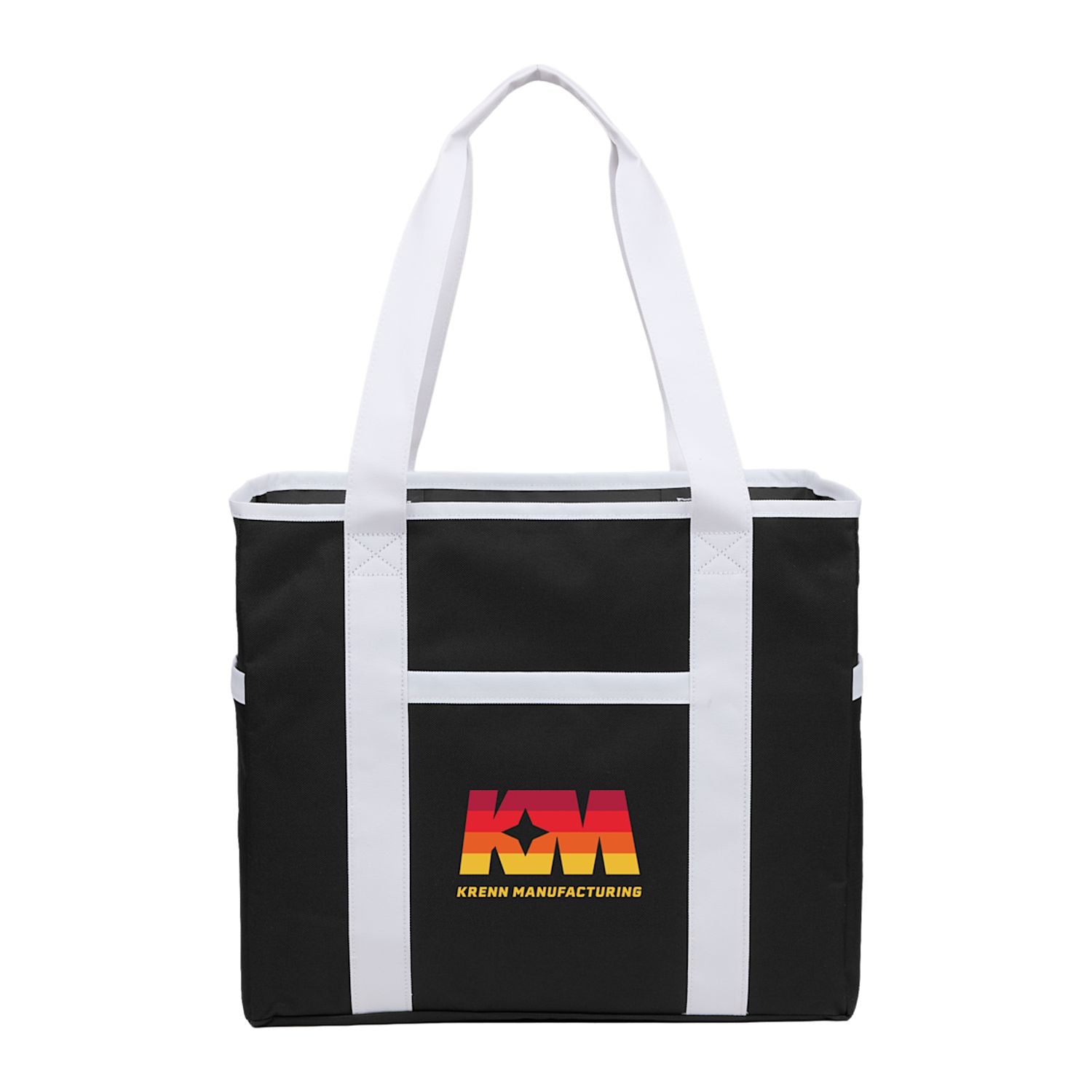 Black Varsity Club Tote