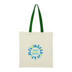 Nebraska 4oz Recycled Cotton Convention Tote - Green