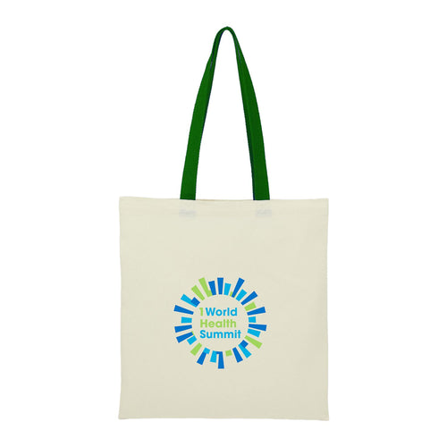 Nebraska 4oz Recycled Cotton Convention Tote - Green