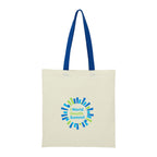 Nebraska 4oz Recycled Cotton Convention Tote - Blue