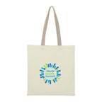 Nebraska 4oz Recycled Cotton Convention Tote - Tan