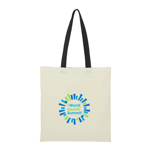 Nebraska 4oz Recycled Cotton Convention Tote - Black