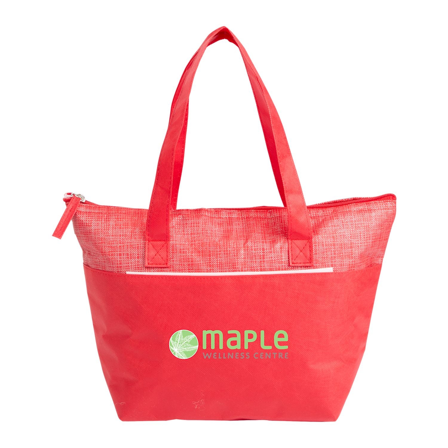 Mist Recycled 9-Can Non-Woven Tote Cooler