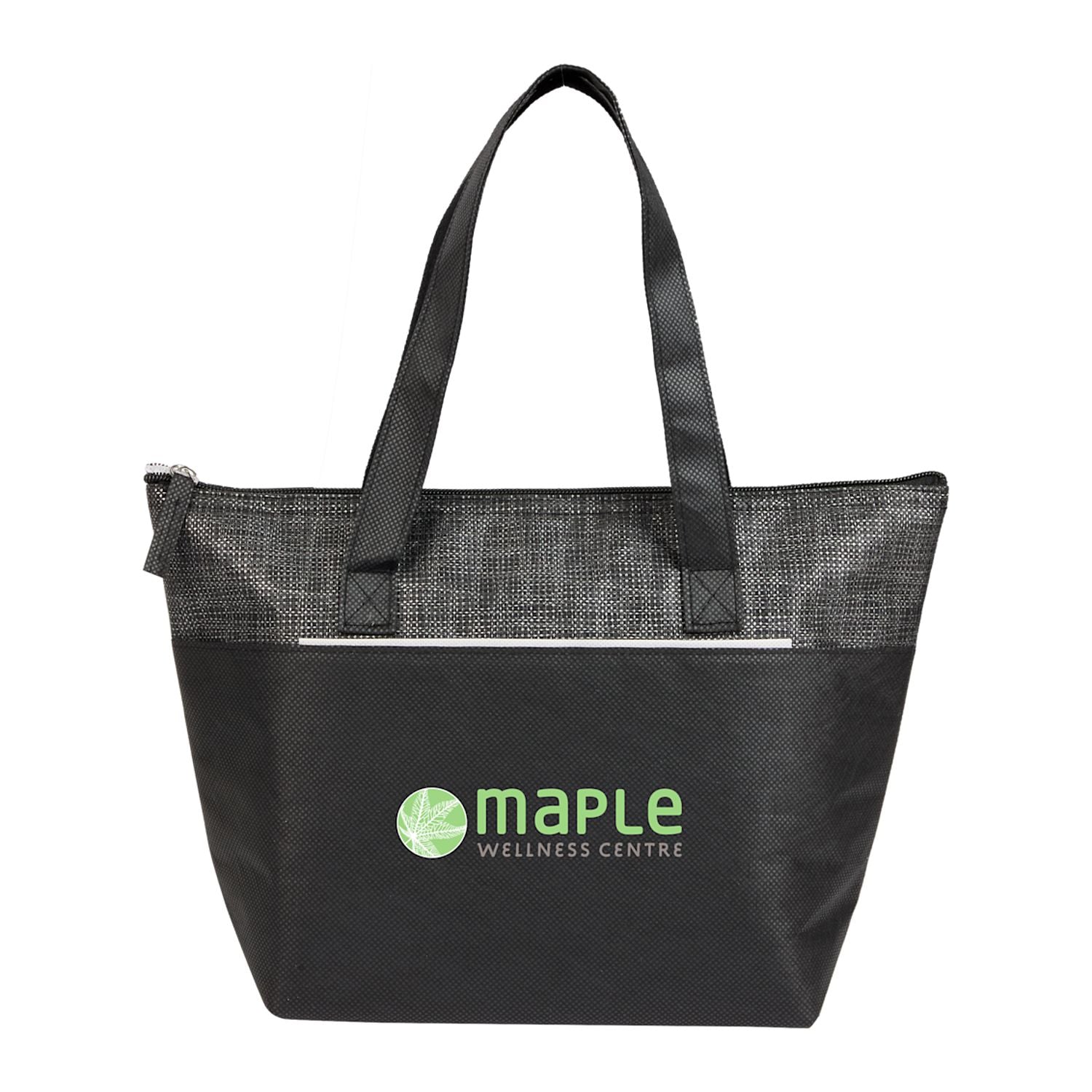 Mist Recycled 9-Can Non-Woven Tote Cooler