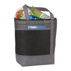 Chrome 9-Can Non-Woven Insulated Cooler Lunch Bag