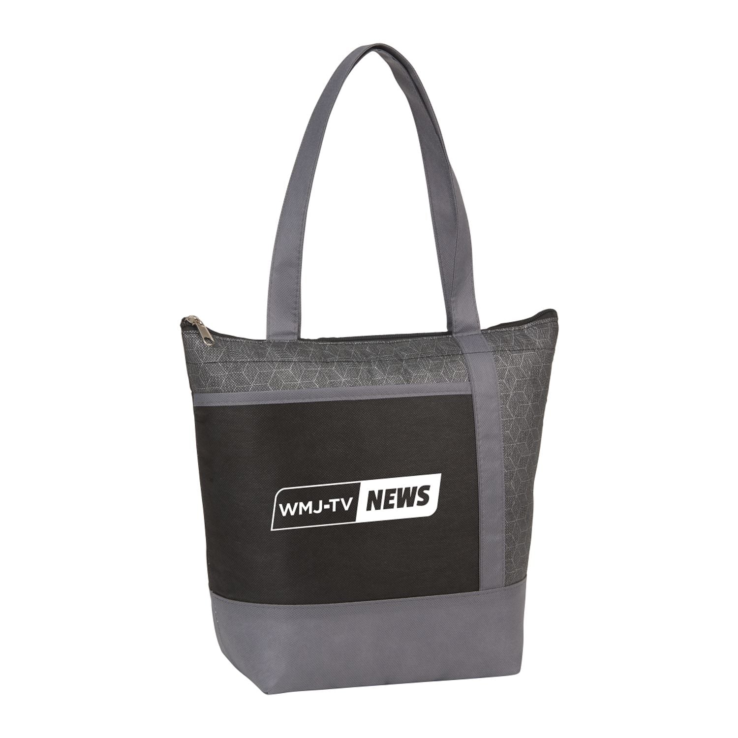 Chrome 9-Can Non-Woven Insulated Cooler Lunch Bag