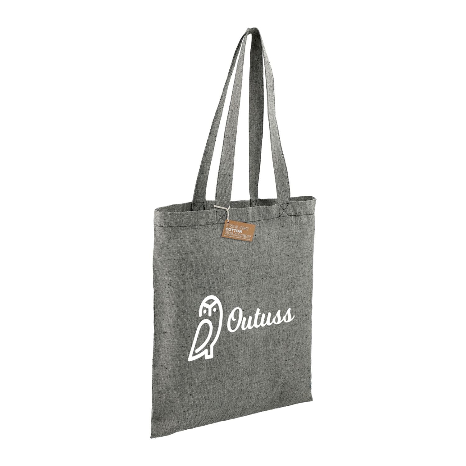 Eco-Friendly 5oz Recycled Cotton Twill Tote Bag