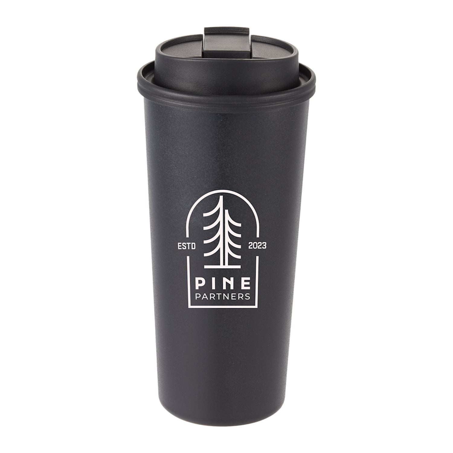 Oscar 16 oz Vacuum Insulated Tumbler with Slide Lid - Black