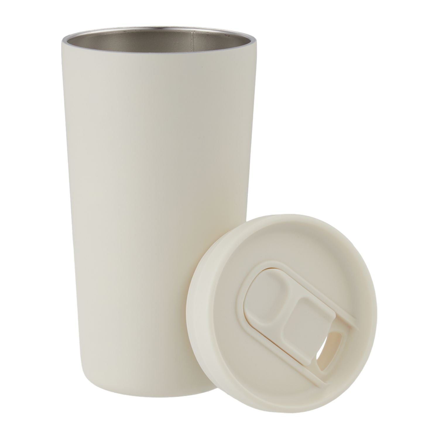 Carissa 14 oz Vacuum Insulated Tumbler with Slide Lid - Tofu