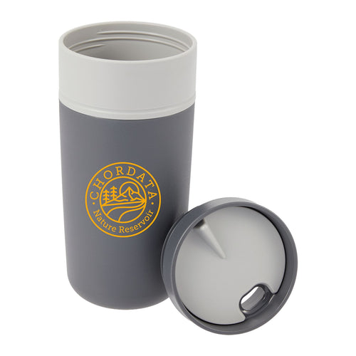 Kona 16 oz Double Wall Tumbler with Swivel Lid - Charcoal