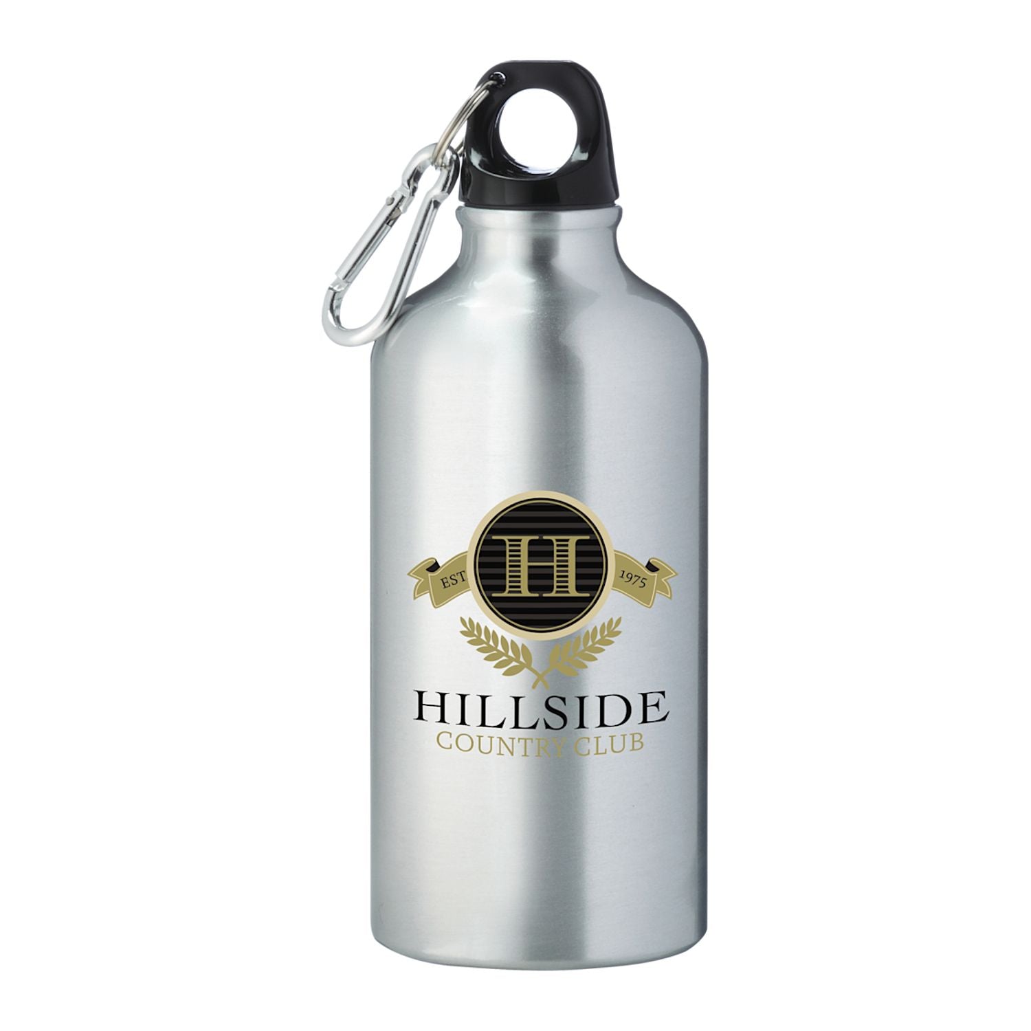 Li'l Shorty 17oz Recycled Aluminum Sports Bottle - Silver