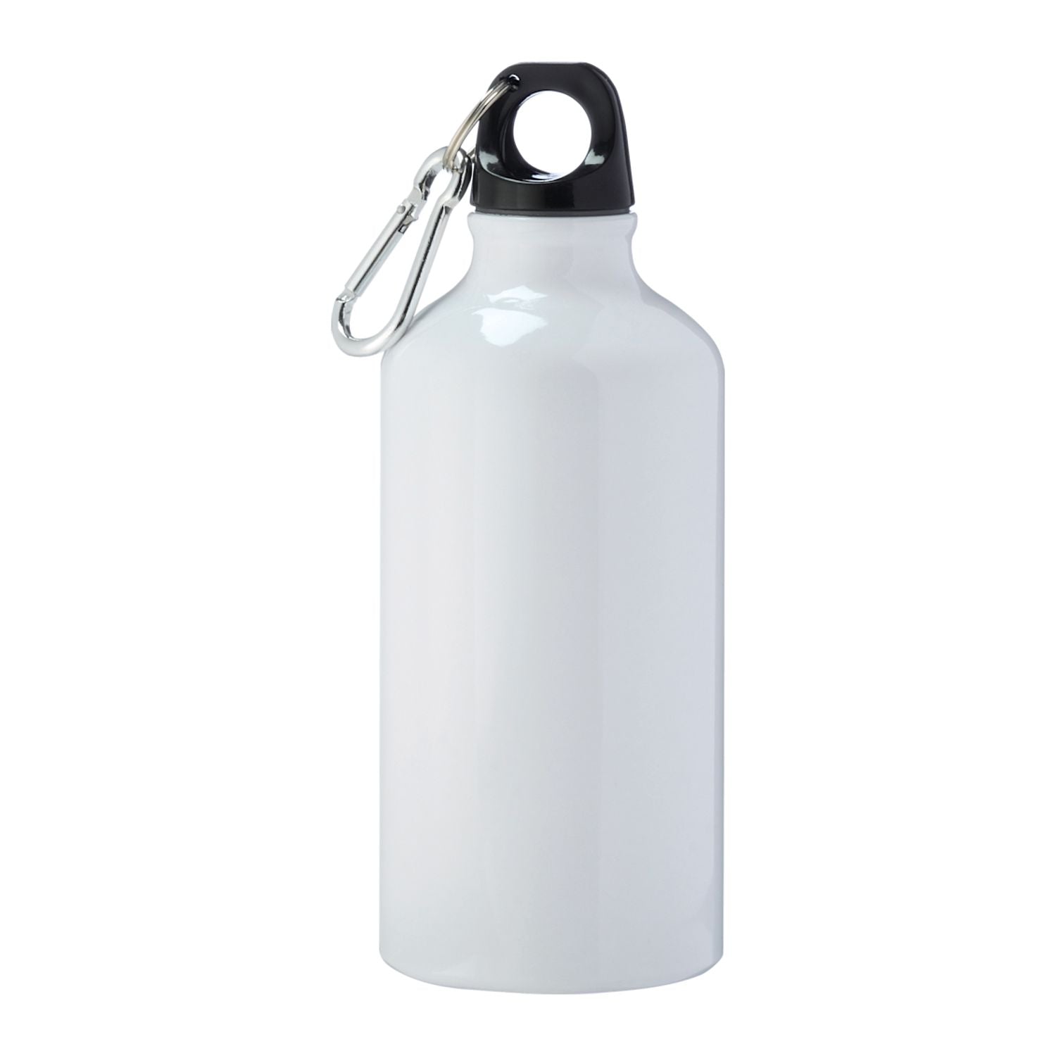 Li'l Shorty 17oz Recycled Aluminum Sports Bottle - White