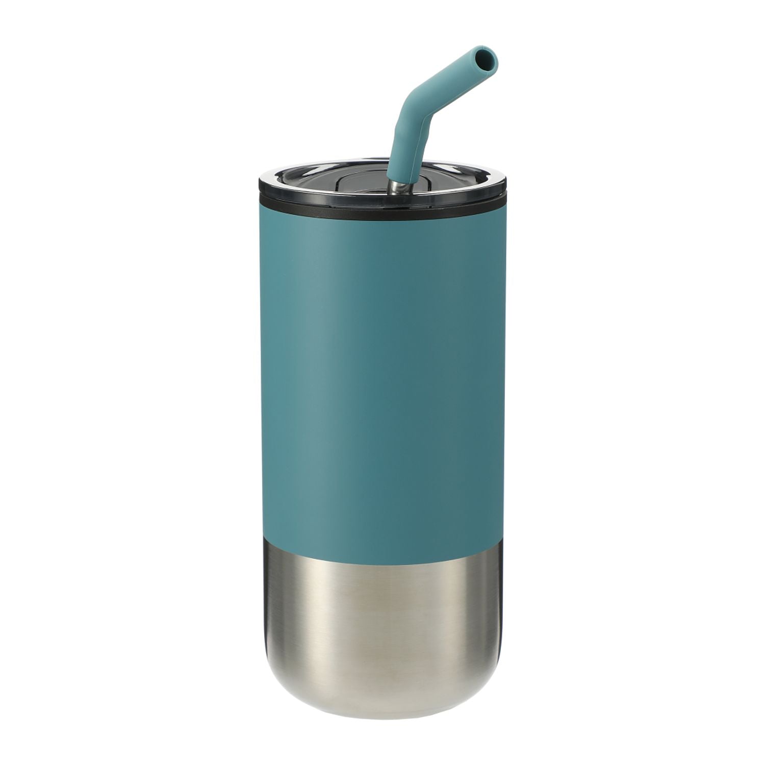 Lagom Insulated 16oz Stainless Steel Tumbler with Straw
