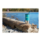Lagom Insulated 16oz Stainless Steel Tumbler with Straw