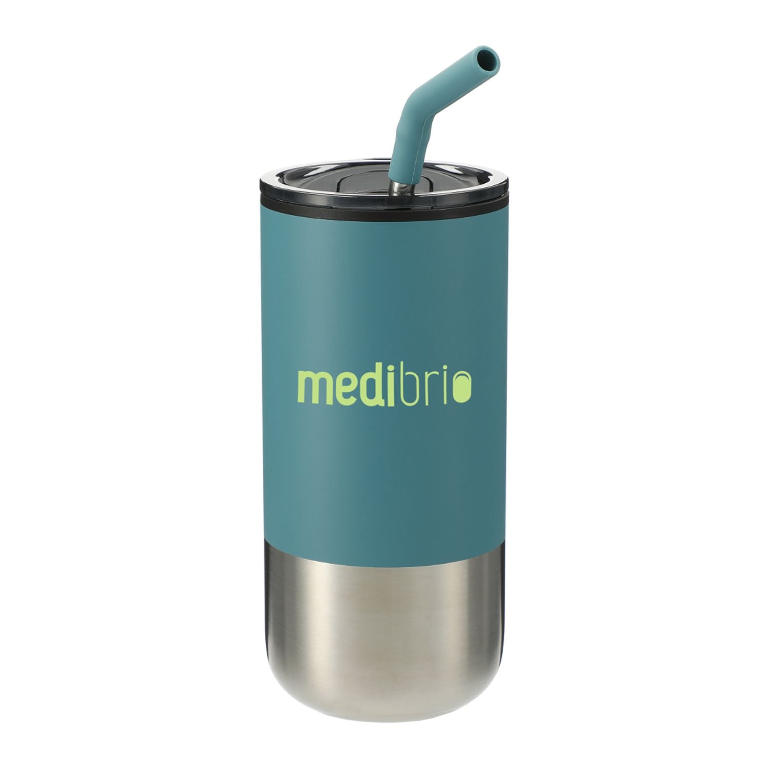 Lagom Insulated 16oz Stainless Steel Tumbler with Straw