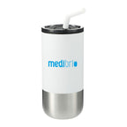 Lagom Insulated 16oz Stainless Steel Tumbler with Straw