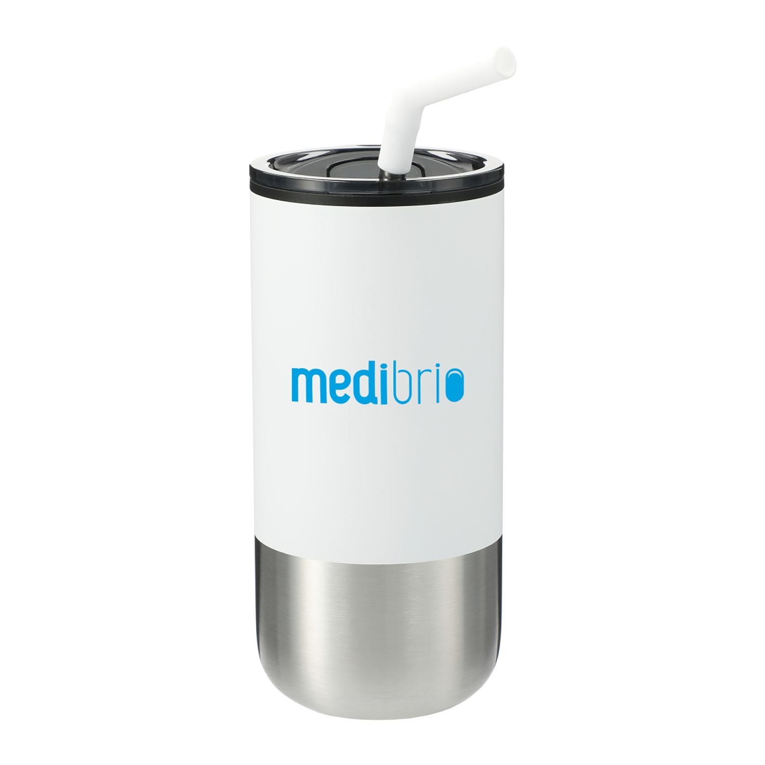 Lagom Insulated 16oz Stainless Steel Tumbler with Straw