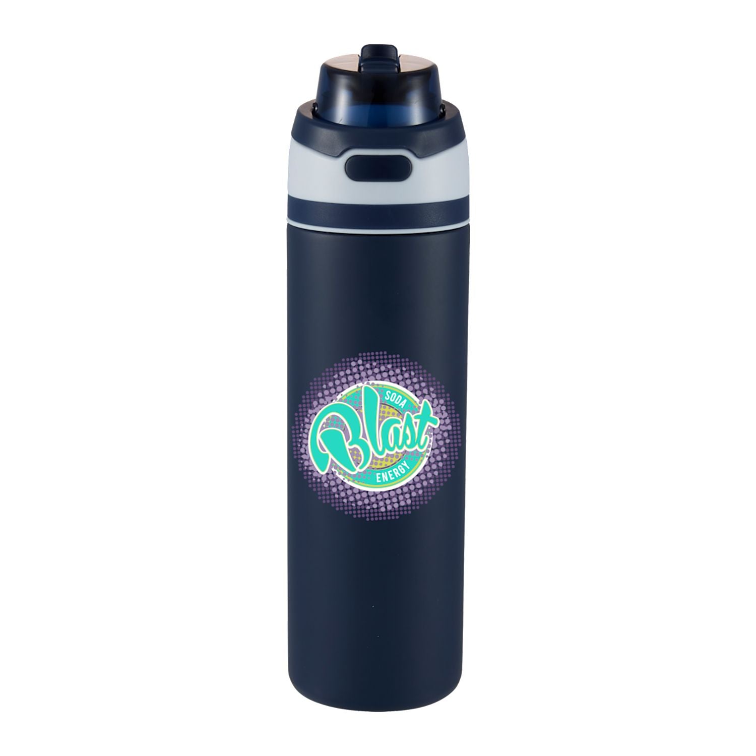Elvin 28oz Recycled Stainless Flip Straw Bottle