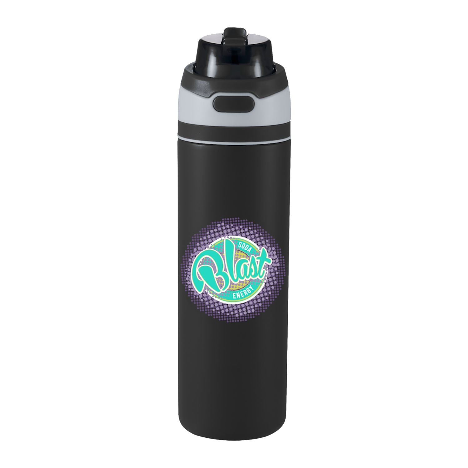 Elvin 28oz Recycled Stainless Flip Straw Bottle