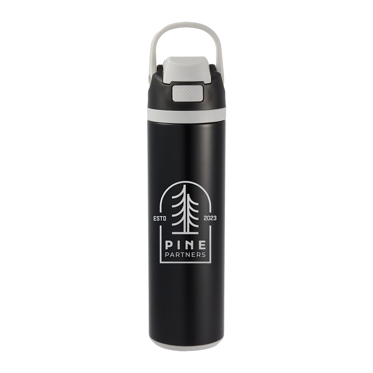 Reef 24 oz Vacuum Recycled Stainless-Steel Bottle - Black