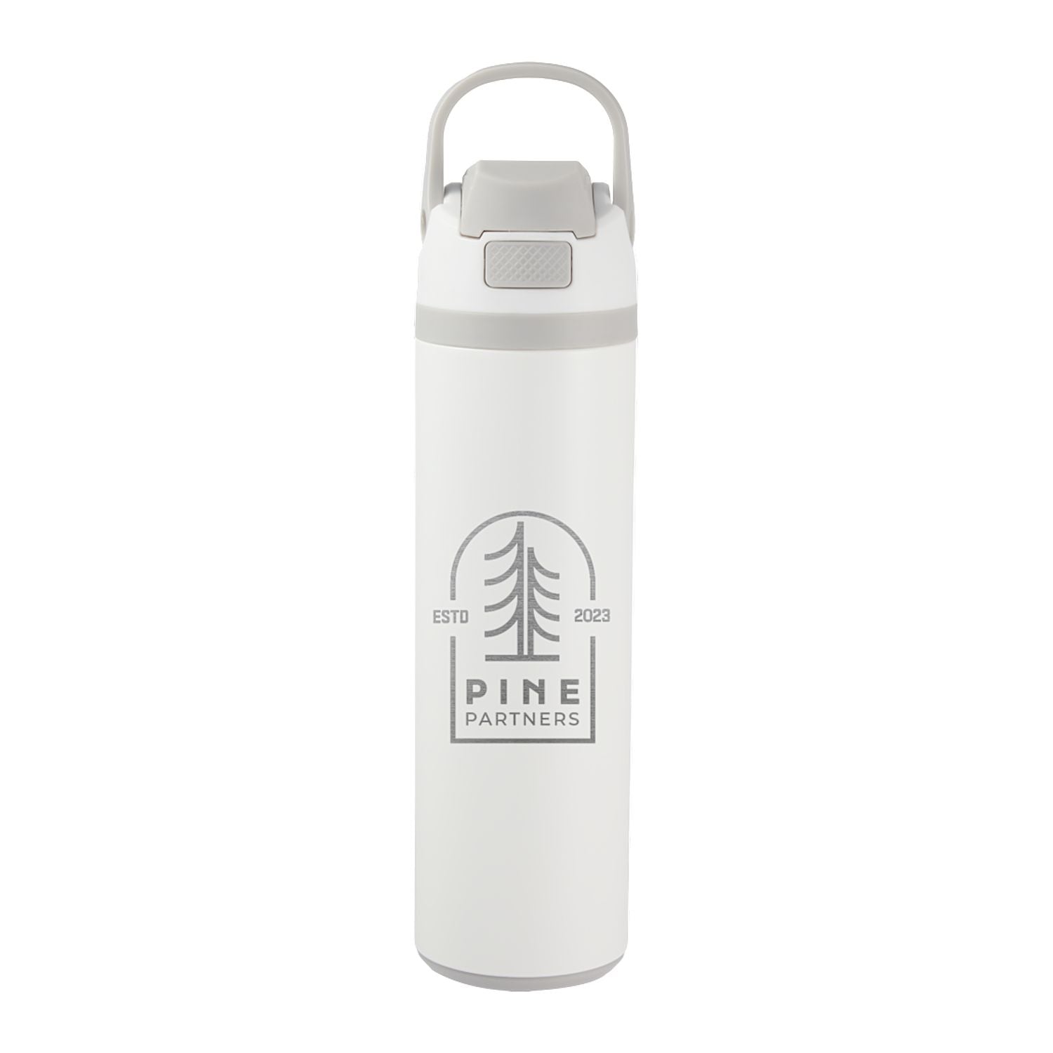 Reef 24 oz Vacuum Recycled Stainless-Steel Bottle - White