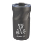 Charcoal Thalia 16 oz Vacuum Insulated Tumbler with a custom logo