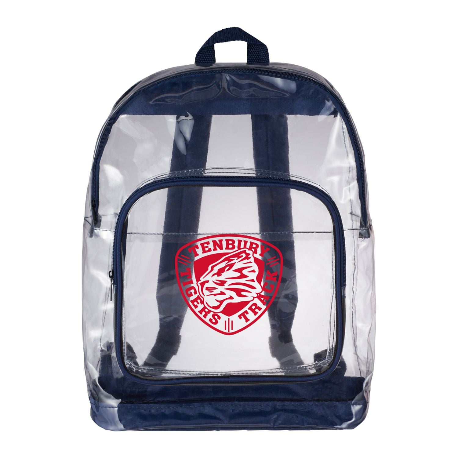 Navy Rally Event Friendly Clear Backpack