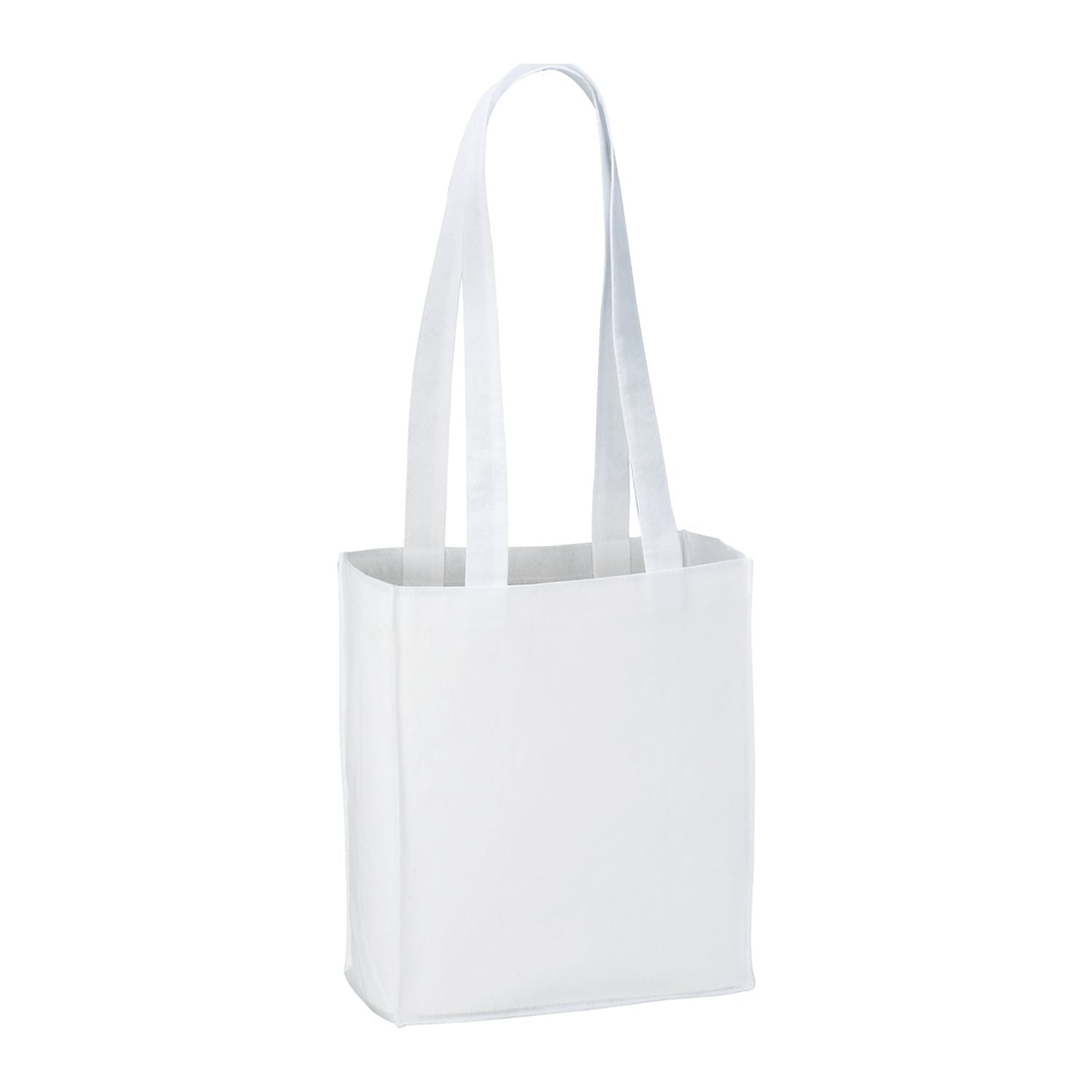 Mini Elm Non-Woven Tote - White