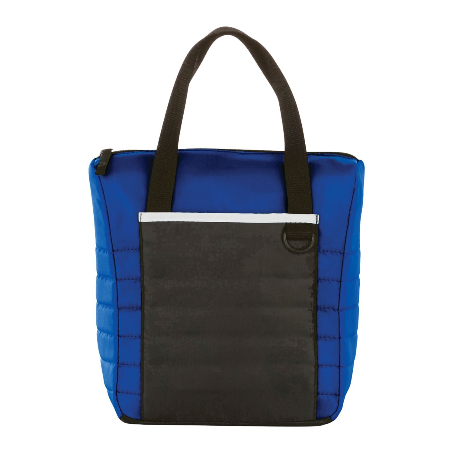 Blue Quilted 12-Can Lunch Cooler