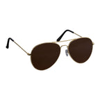 Gold Stunkel Recycled Aviator Sunglasses