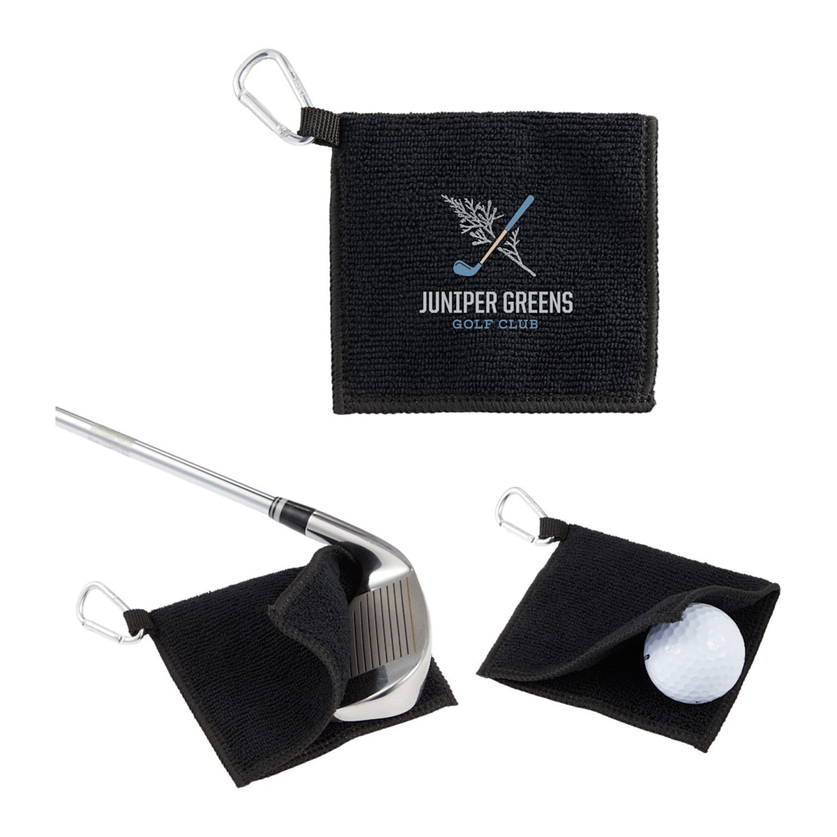 Dual-Layer Scrubber Golf Towel
