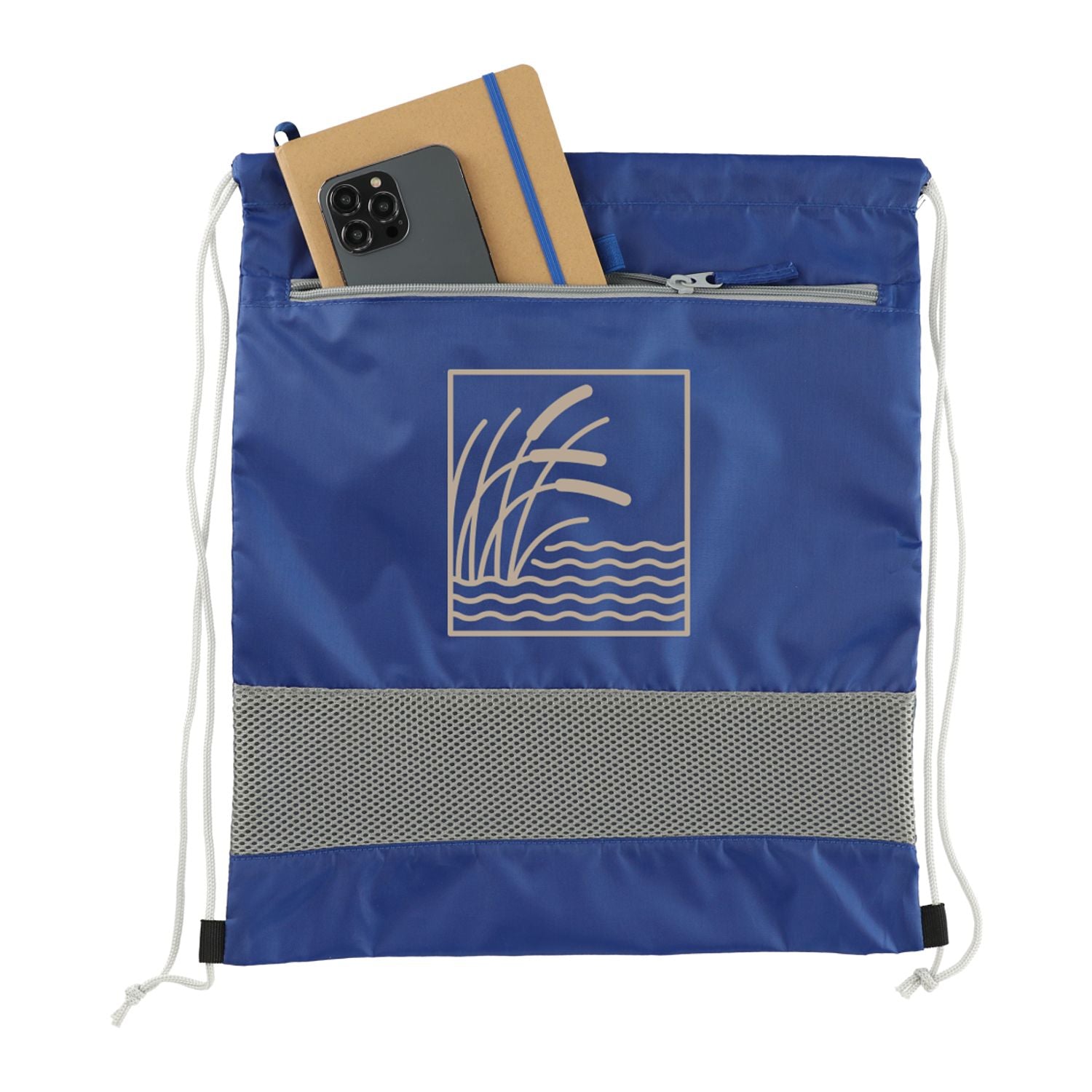 Sparks Recycled Drawstring Bag