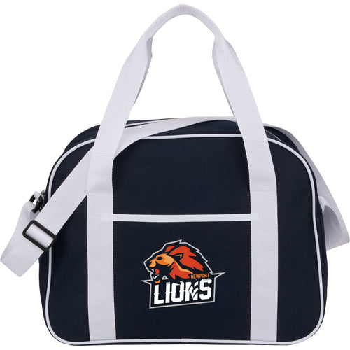 Navy Varsity Sport Duffle Bag