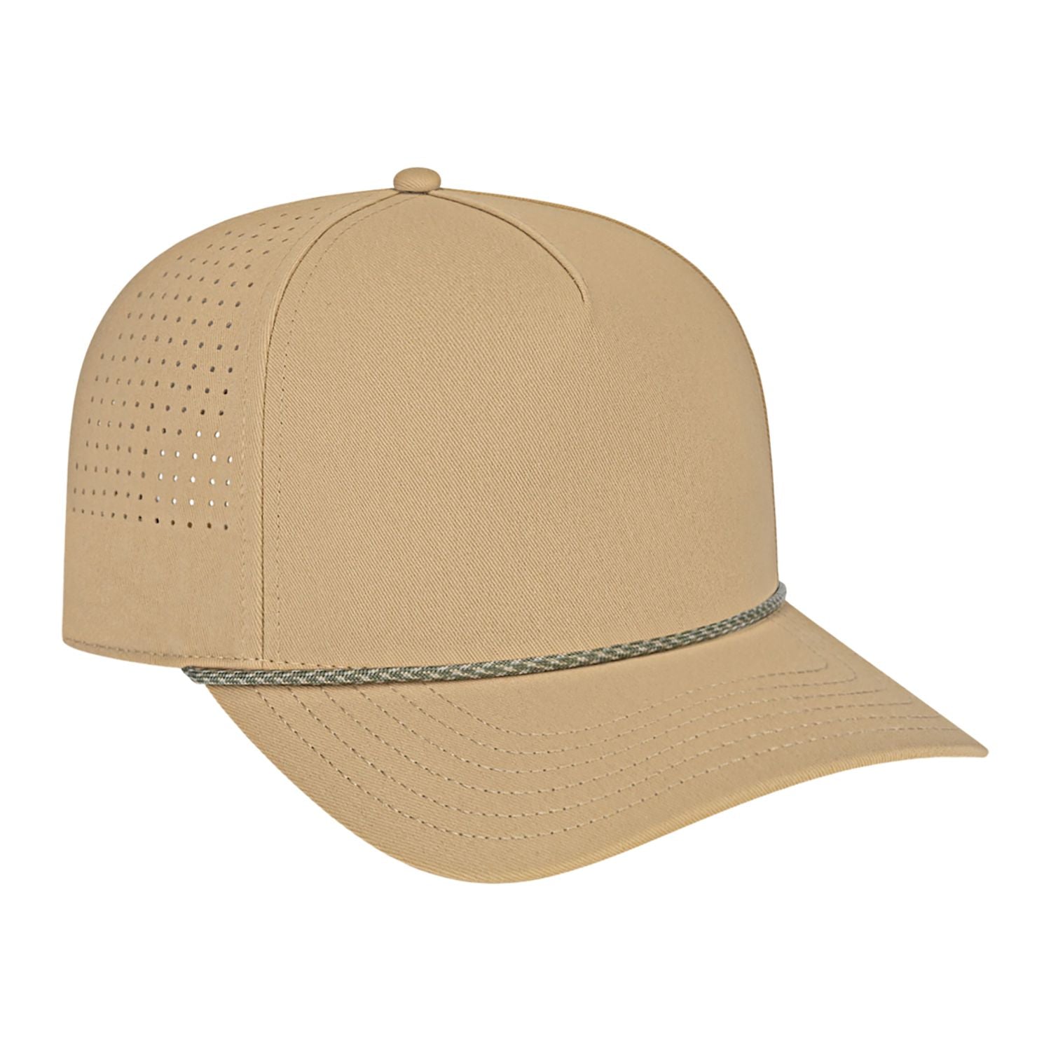Cap America Summit Perforated Cap with Rope
