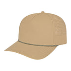 Cap America Summit Perforated Cap with Rope