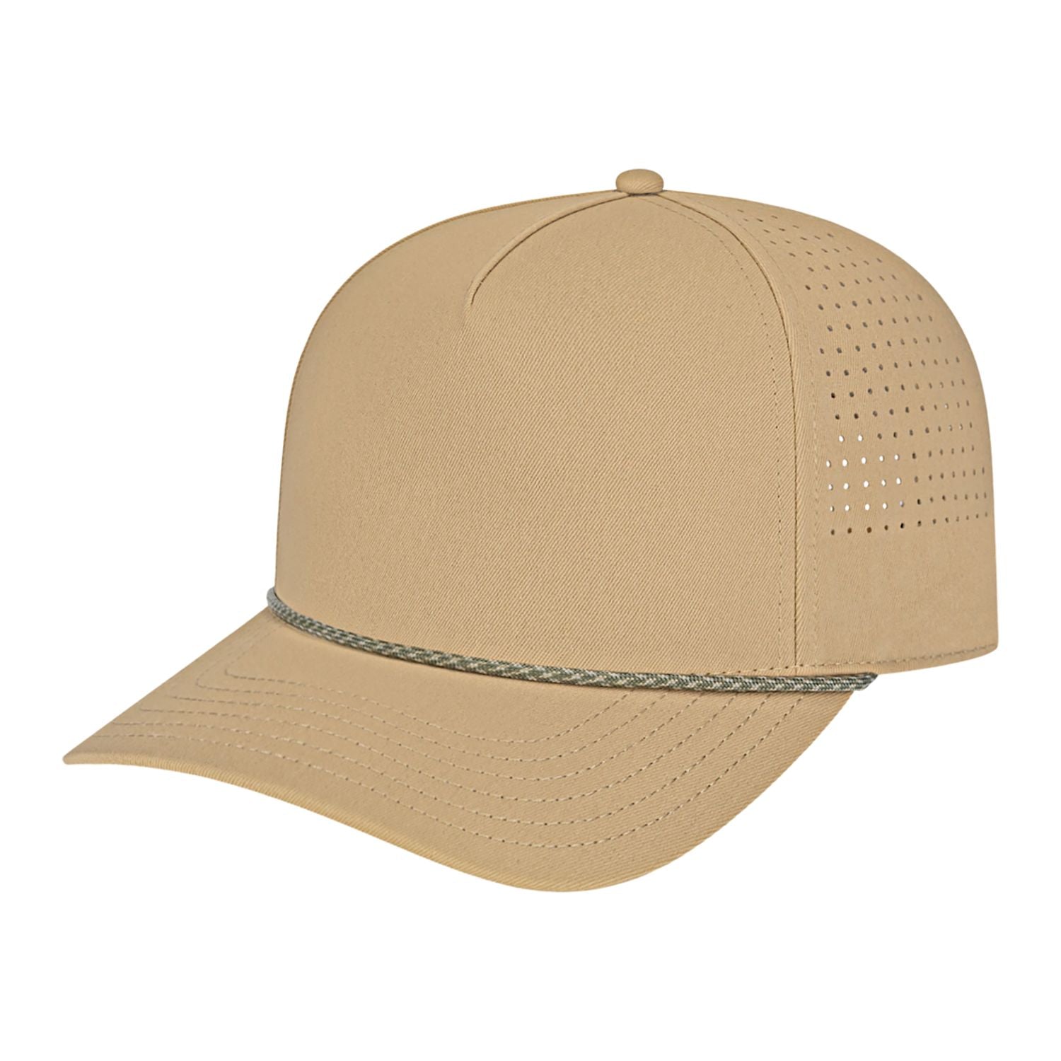 Cap America Summit Perforated Cap with Rope