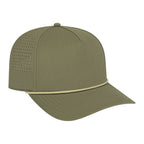 Cap America Summit Perforated Cap with Rope