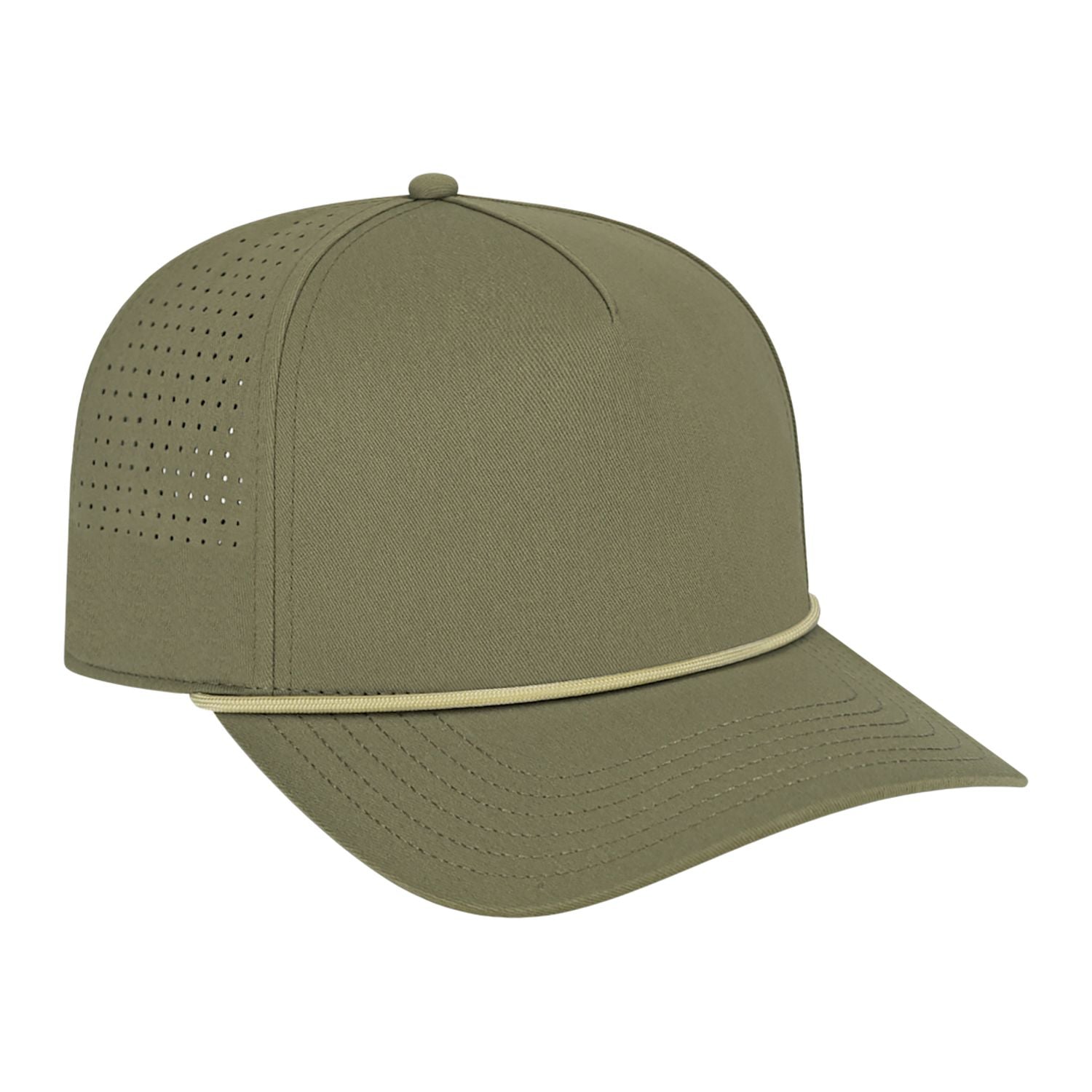Cap America Summit Perforated Cap with Rope
