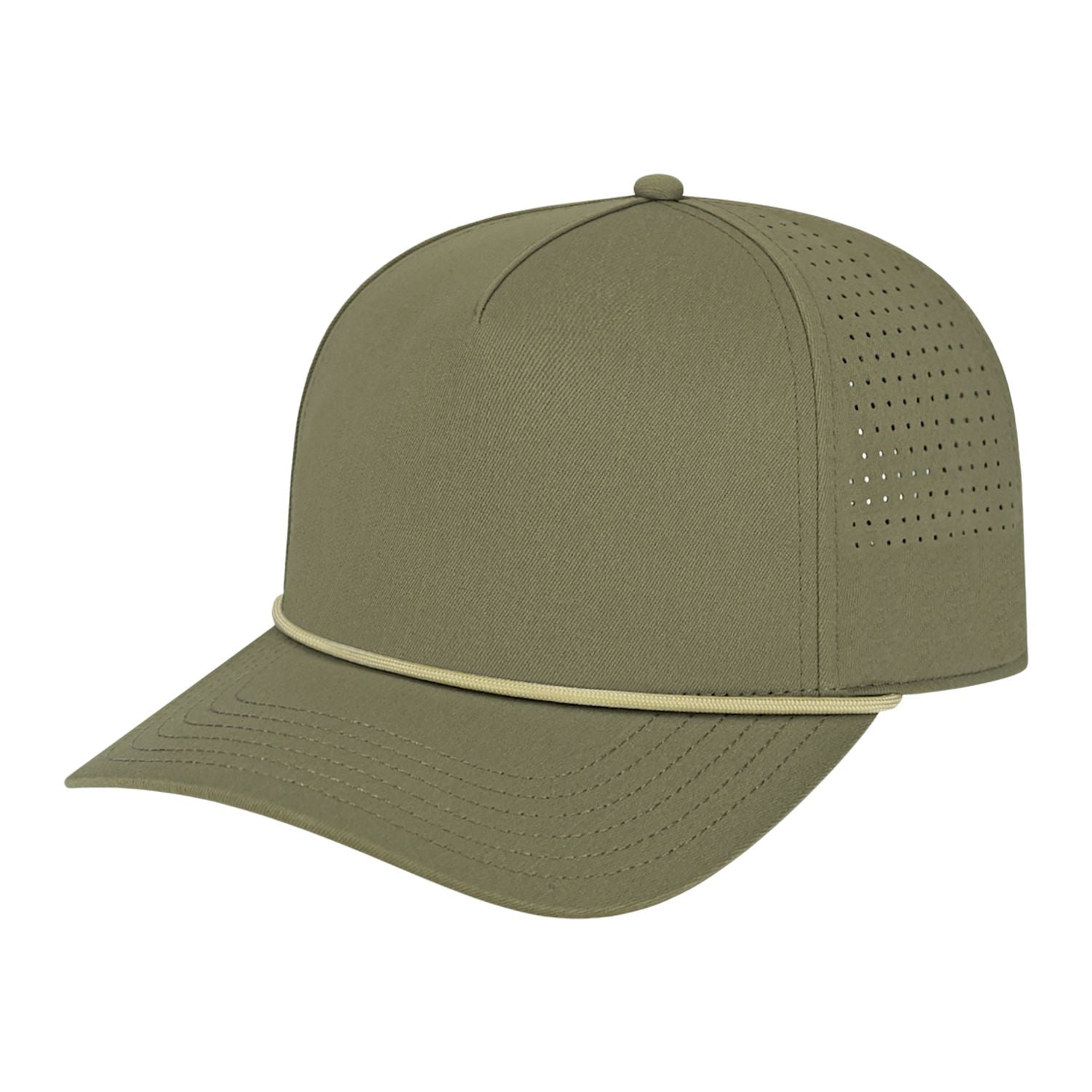 Cap America Summit Perforated Cap with Rope