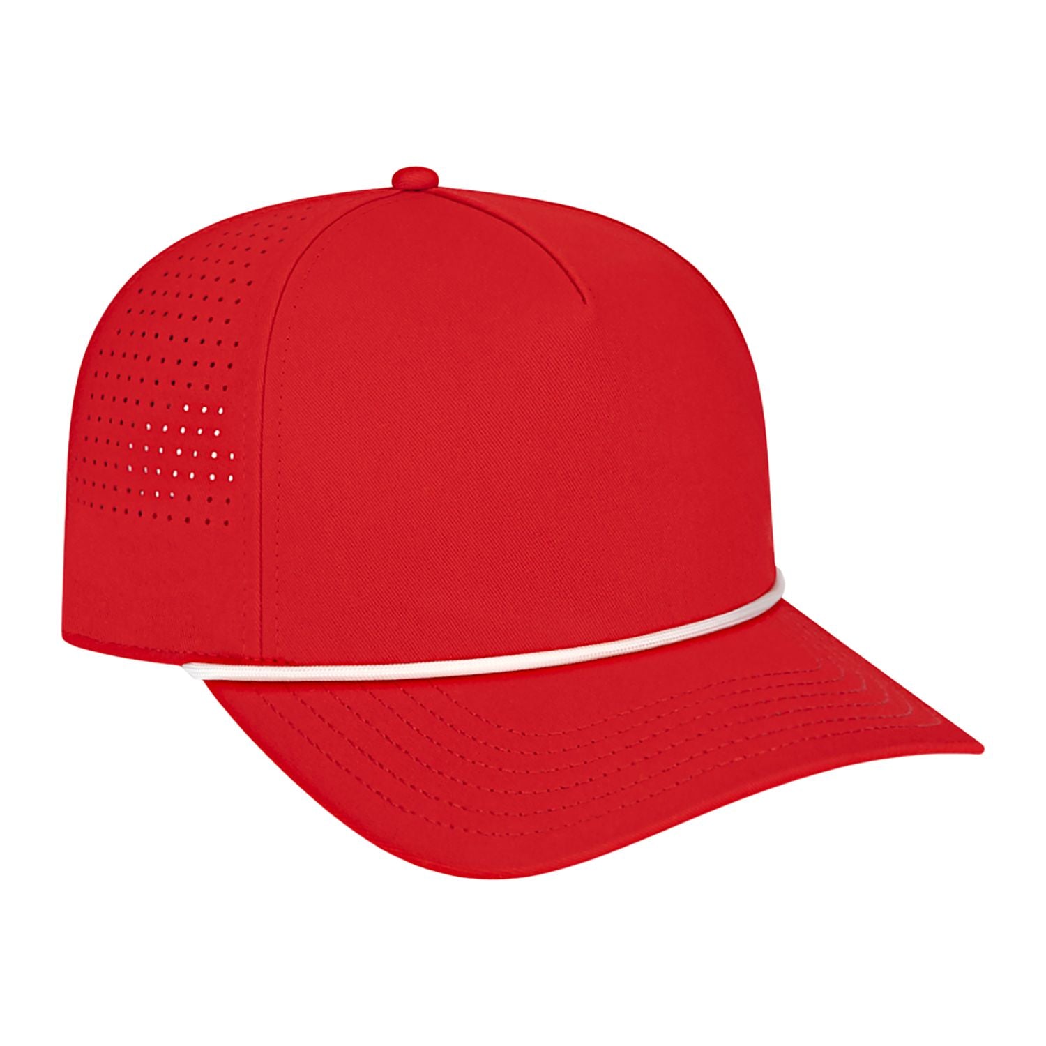 Cap America Summit Perforated Cap with Rope
