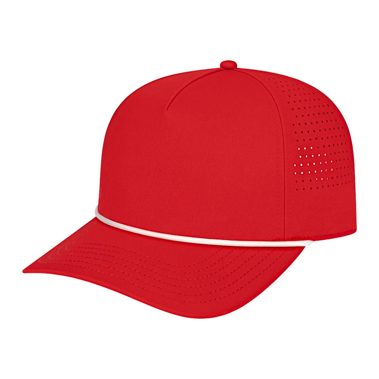 Cap America Summit Perforated Cap with Rope