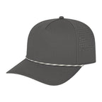 Cap America Summit Perforated Cap with Rope