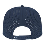 Back of Cap America Premium Water-Resistant Perforated Cap - Navy