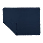 Navy 100% Recycled PET Fleece Blanket